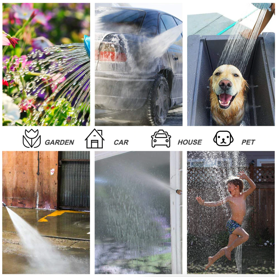 4X Stronger Deluxe Expandable Flexible Garden Hose Water Hose 25, 50,