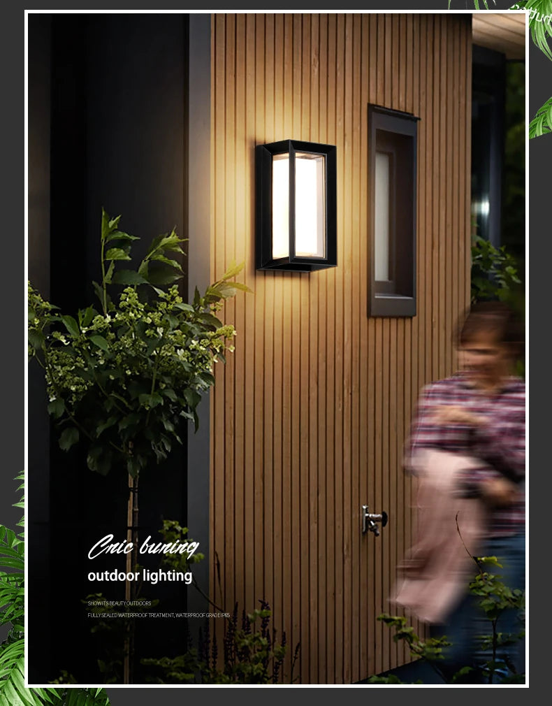 LED Outdoor Lights Motion Sensor Outdoor Wall Light Waterproof IP65 Outdoor Wall Lamp Street lamp Garden Lights Outdoor Lighting