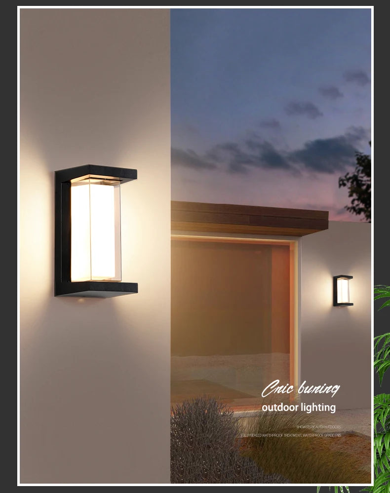 LED Outdoor Lights Motion Sensor Outdoor Wall Light Waterproof IP65 Outdoor Wall Lamp Street lamp Garden Lights Outdoor Lighting