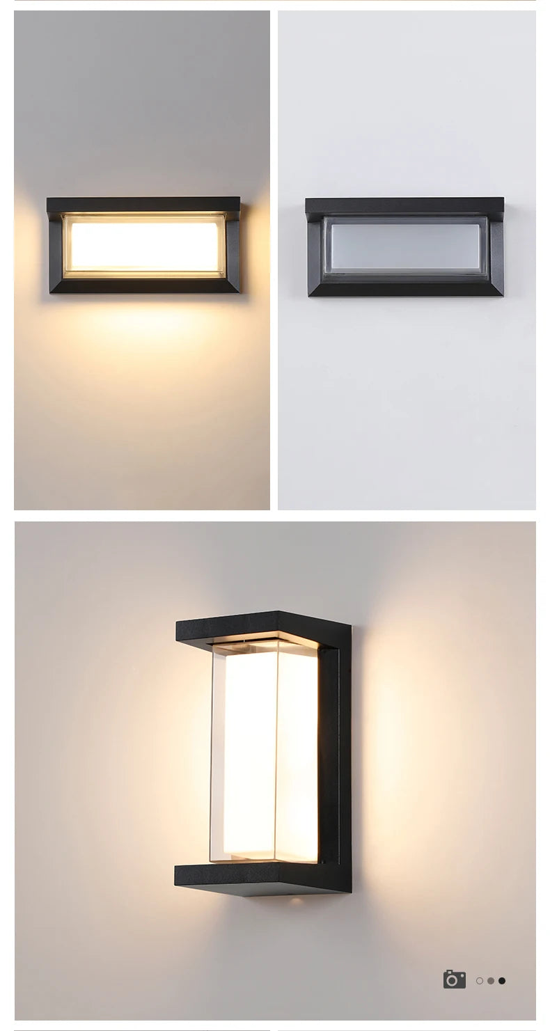 LED Outdoor Lights Motion Sensor Outdoor Wall Light Waterproof IP65 Outdoor Wall Lamp Street lamp Garden Lights Outdoor Lighting