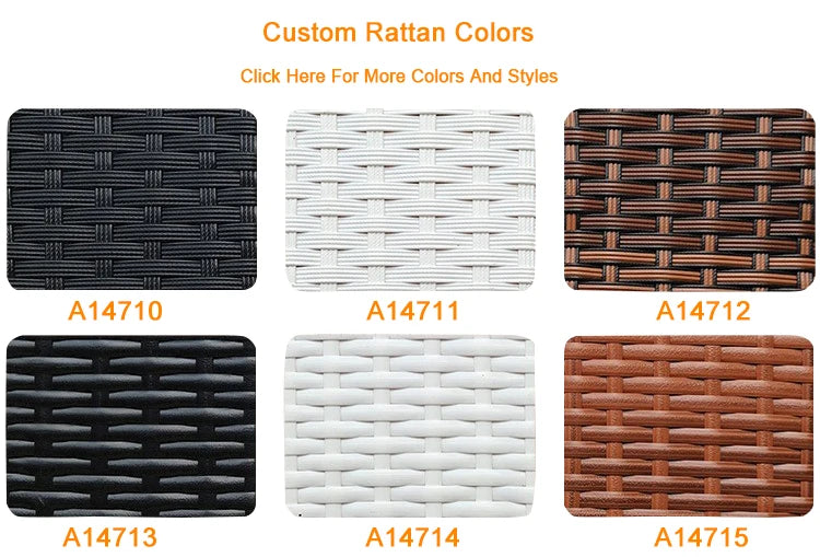 Outdoor Patio Leisure Sofa Wooden Garden Water Proof Rattan Teak Sofa Set Furniture