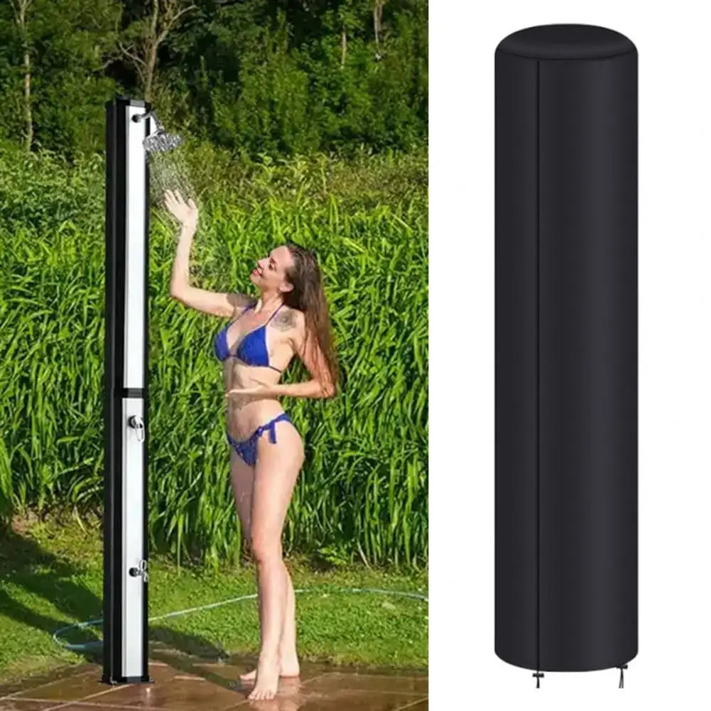 Outdoor Shower Enclosure Cover Waterproof Solar Shower Cover Heavy Duty Outdoor Protector Windproof Dustproof Oxford for 10.6