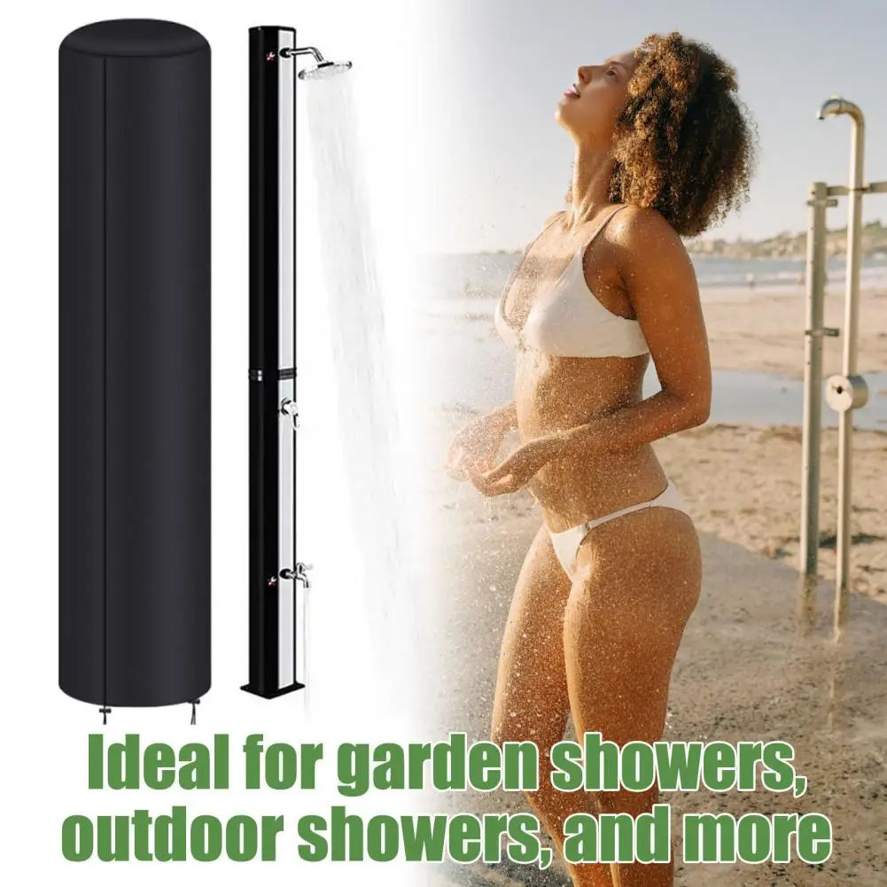 Outdoor Shower Enclosure Cover Waterproof Solar Shower Cover Heavy Duty Outdoor Protector Windproof Dustproof Oxford for 10.6