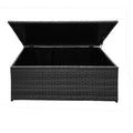 Arcadia Furniture Outdoor Rattan Storage Box Garden Toy Tools Shed UV