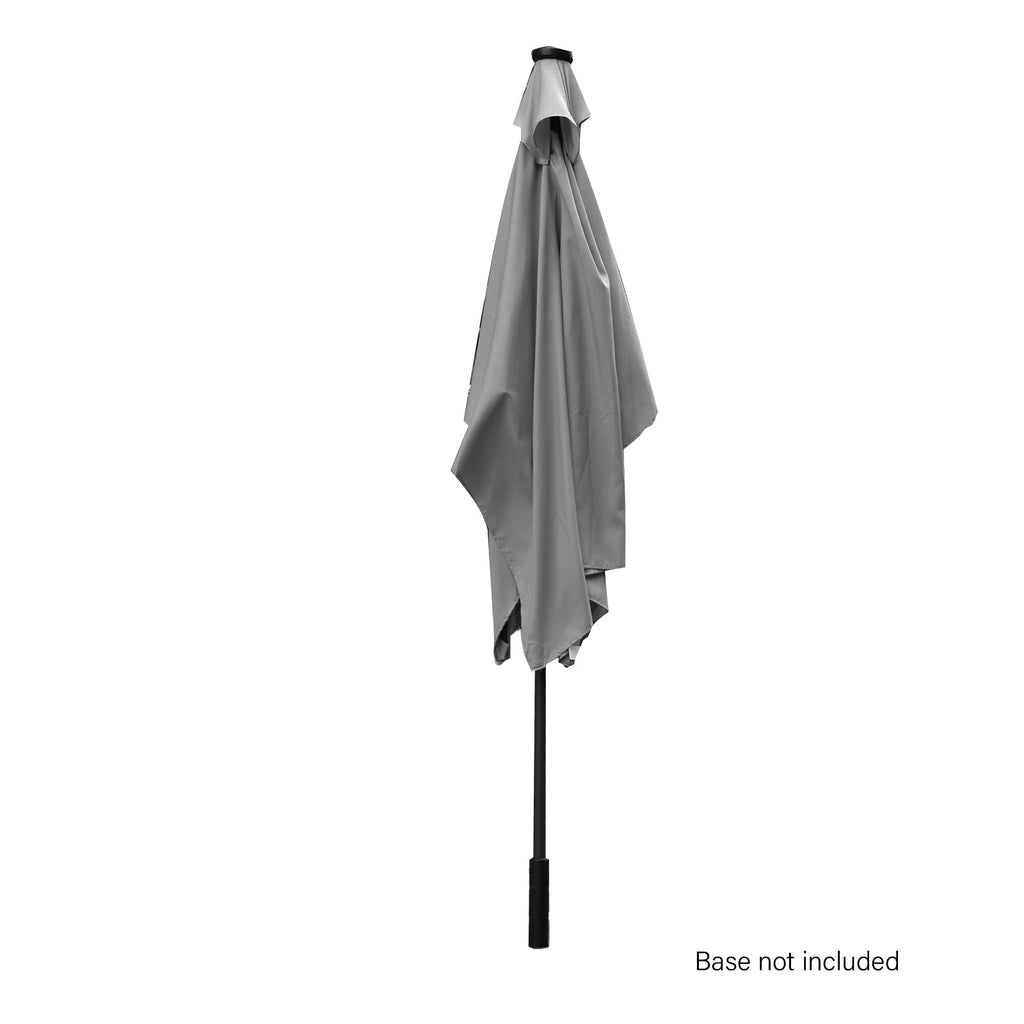 Arcadia Furniture Umbrella 3 Metre with Solar LED Lights Garden Yard