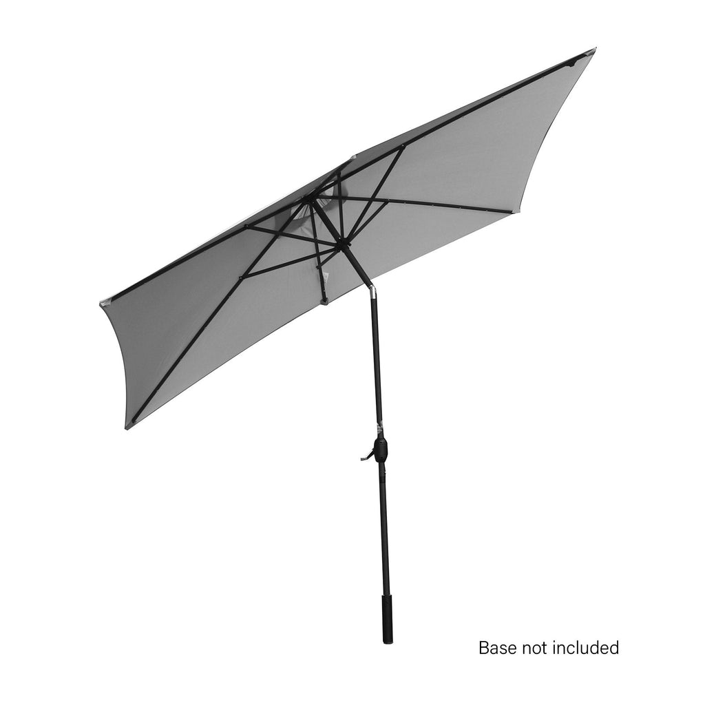Arcadia Furniture Umbrella 3 Metre with Solar LED Lights Garden Yard