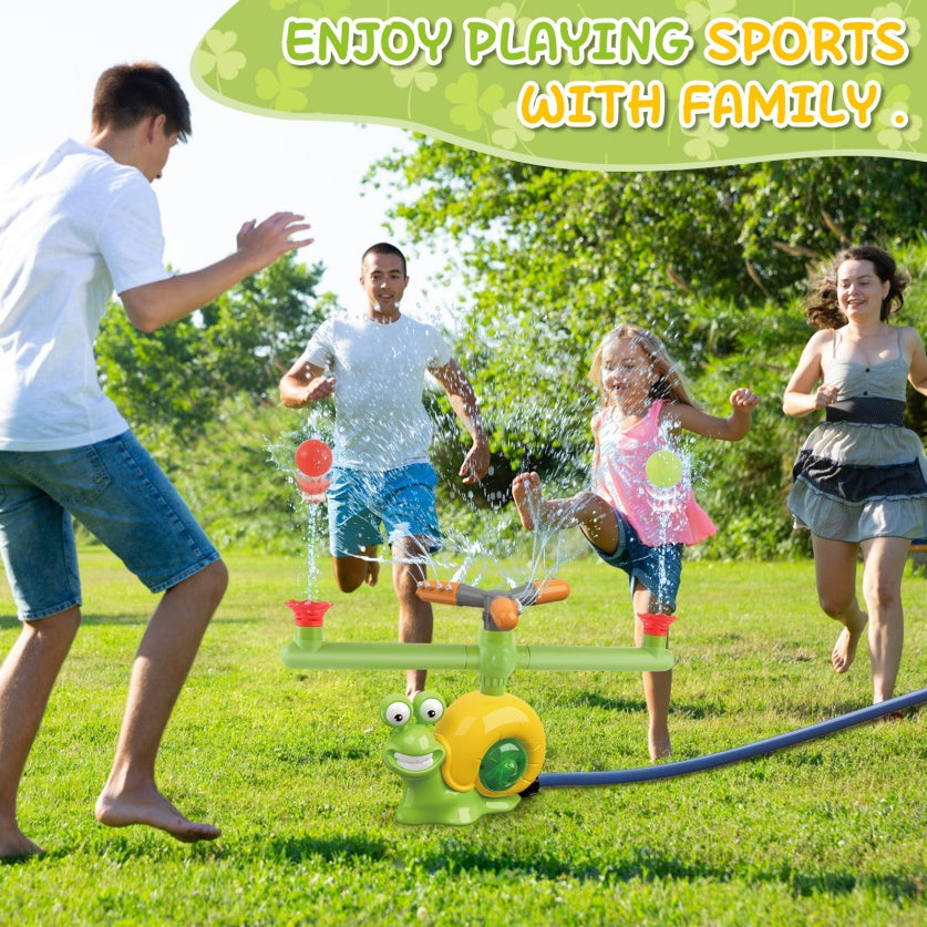 Water Sprinkler Toy For Kids Outdoor Water Toys For Yard Summer Lawn