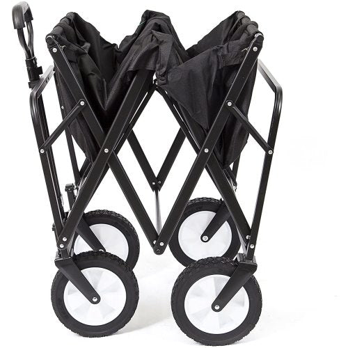 Mac Sports Classic Folding Decker Yard Cart Wagon Shopping Cart