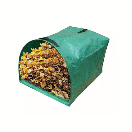 1pc Large Yard Dustpan-Type Garden Bag For Collecting Leaves Reusable