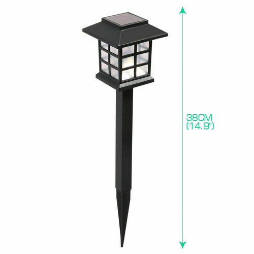 12x LED Solar Power Garden Landscape Path Lawn Lights Yard Lamp
