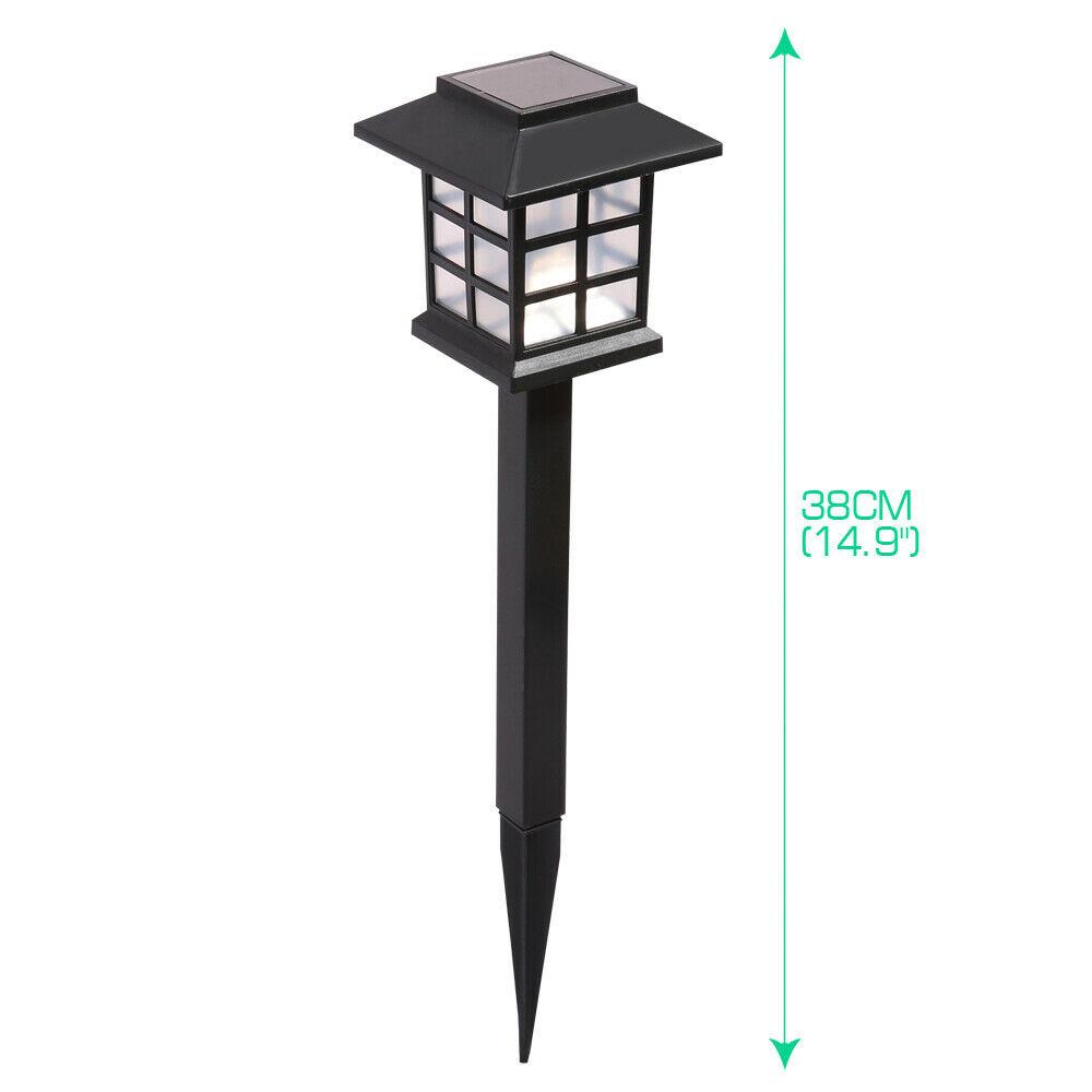 6x LED Solar Power Garden Landscape Path Lawn Lights Yard Lamp Outdoor